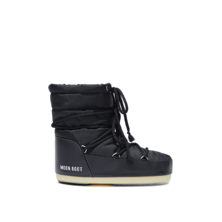 Dámské nízké zimní boty MOON BOOT-LIGHT LOW NYLON, 001 black