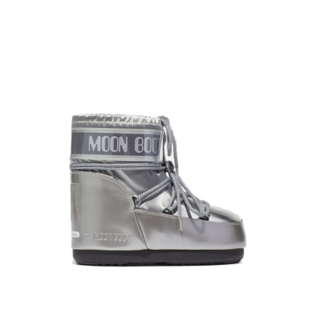 Dámské kotníkové zimní boty MOON BOOT-ICON LOW GLANCE, 002 silver