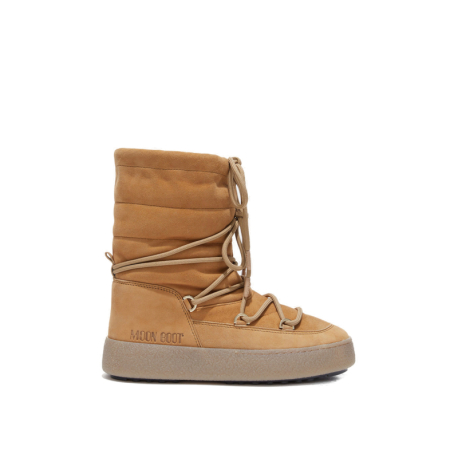 Dámské kotníkové zimní boty MOON BOOT-LTRACK SUEDE, 001 biscotto