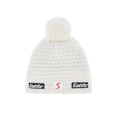 Zimní čepice EISBÄR-Trail Pompon MÜ SP - white