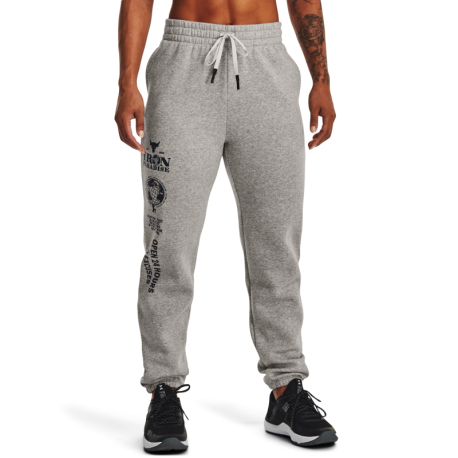 Dámské tepláky UNDER ARMOUR PROJECT ROCK-UA PROJECT ROCK Hm Gym Flc Pant-GRY