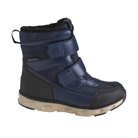 Chlapecké vysoké zimní boty COLOR KIDS-Boots high cut w.2 WP total eclipse