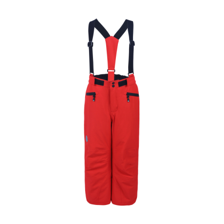 Chlapecké lyžařské kalhoty COLOR KIDS-Ski pantsw. pockets, AF 10.000, racing red