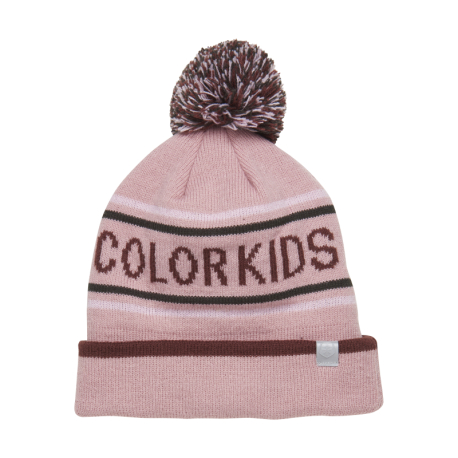 Dívčí zimní čepice COLOR KIDS-Hat logo CK, zephyr