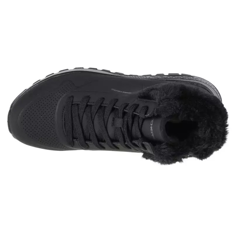 Dámské kotníkové zimní boty SKECHERS-Uno Rugged Fall Air black - 