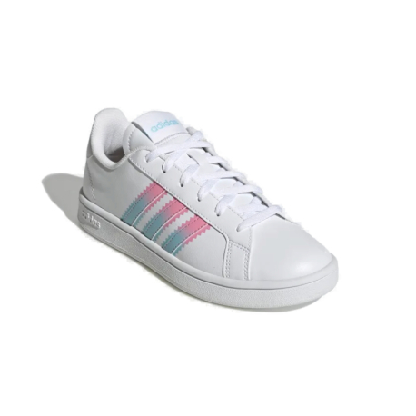 Dámská rekreační obuv ADIDAS-Grand Court Base Beyond cloud white/bliss pink/bliss blue