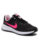 Dívčí sportovní obuv (tréninková) NIKE-Revolution 6 black/pink foam/hyper pink - 