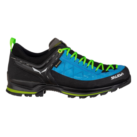 Pánská nízká turistická obuv SALEWA-Mountain Trainer 2 GTX blue danube/fluo green