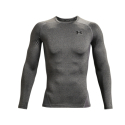 Pánské kompresní tričko s dlouhým rukávem UNDER ARMOUR-UA HG Armour Comp LS-GRY - 