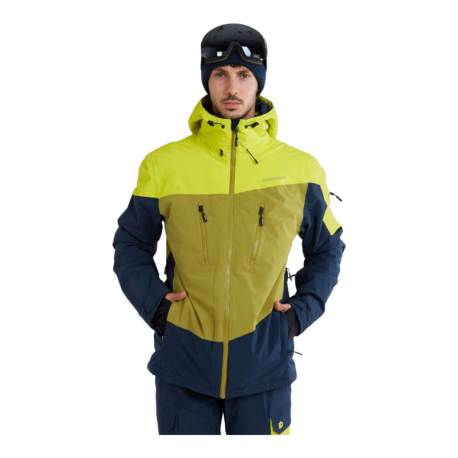 Pánská lyžařská bunda FUNDANGO-Privet Jacket-565-moss