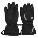 Juniorské lyžiarske rukavice BLIZZARD-Reflex junior ski gloves, black/silver - 