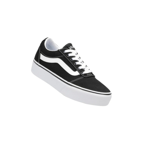 Dámská rekreační obuv VANS-WM Ward Platform (Canvas) black/white