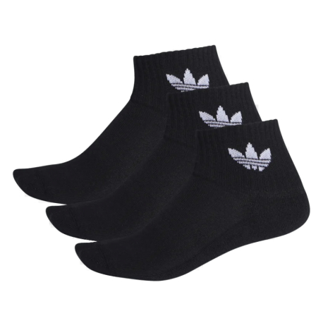 Ponožky ADIDAS ORIGINALS-MID ANKLE SCK-BLACK 3 PACK