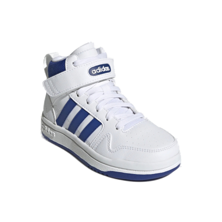 Chlapecká rekreační obuv ADIDAS-Postmove Mid cloud white/royal blue/cloud white