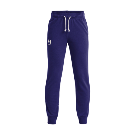 Chlapecké tepláky UNDER ARMOUR-UA Rival Terry Jogger-BLU 468