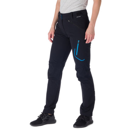 Dámské turistické softshellové kalhoty NORTHFINDER-LAUREL-269-black