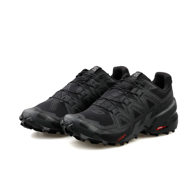 Pánská běžecká trailová obuv SALOMON-Speedcross 6 black/black/phantom - 