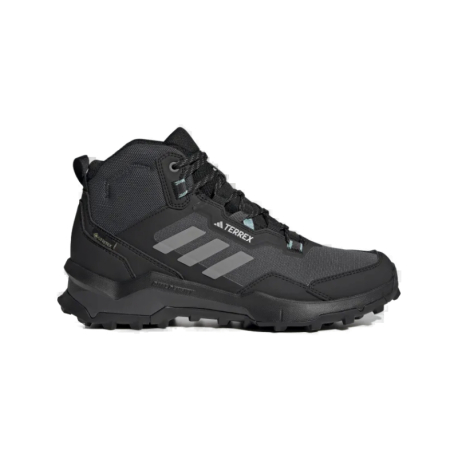 Členková turistická obuv ADIDAS-Terrex AX4 Mid GTX core black/grey three/mint ton