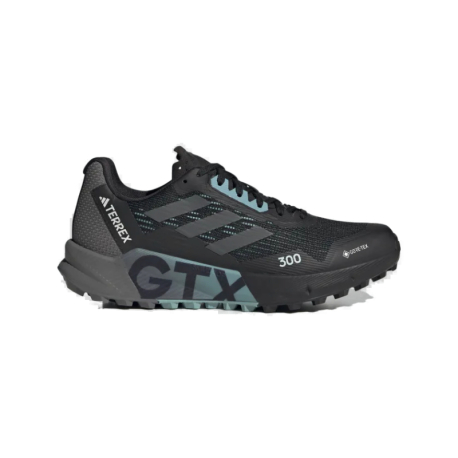 Dámská běžecká trailová obuv ADIDAS-Terrex Agravic Flow 2.0 GTX core black/grey six/dash grey