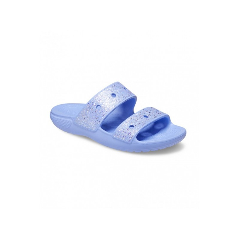 Dívčí sandály CROCS-Classic Crocs Glitter Sandal moon jelly - 