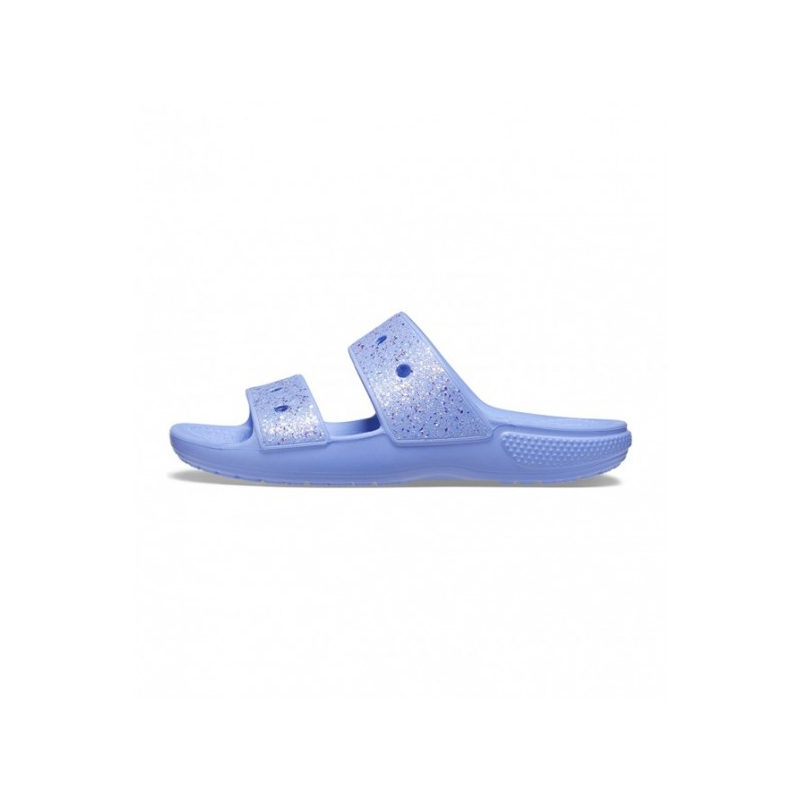 Dívčí sandály CROCS-Classic Crocs Glitter Sandal moon jelly - 