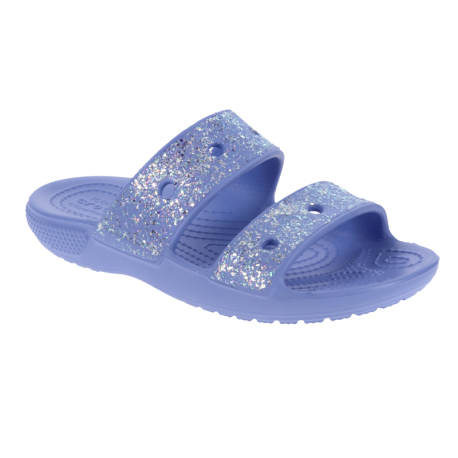 Dívčí sandály CROCS-Classic Crocs Glitter Sandal moon jelly