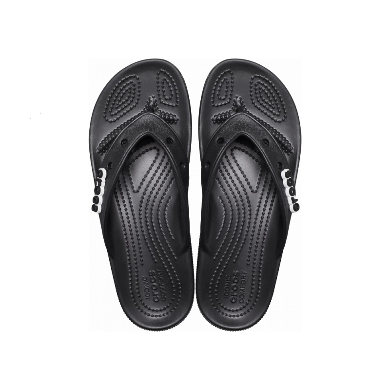 Žabky (plážová obuv) CROCS-Classic Crocs Flip black - 