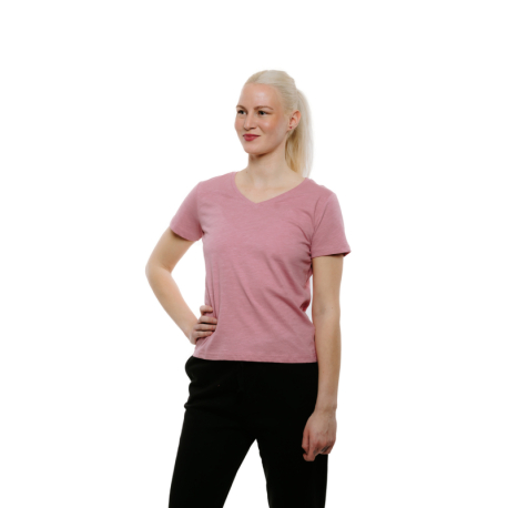 Dámské triko s krátkým rukávem 4F-TSHIRT  F582-56S-LIGHT PINK