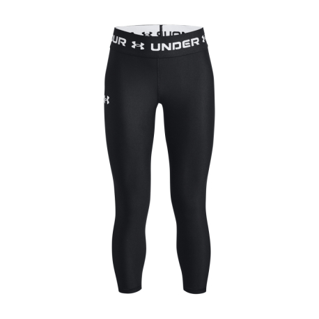 Dívčí tréninkové 3/4 kalhoty UNDER ARMOUR-Armour Ankle Crop-BLK