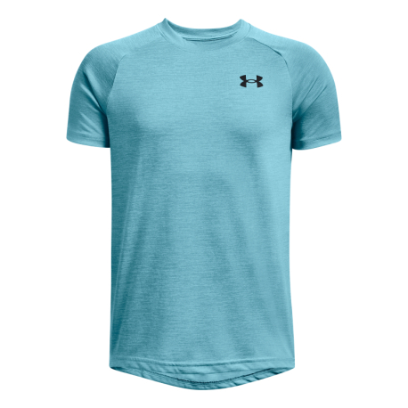 Chlapecké tréninkové tričko s krátkým rukávem UNDER ARMOUR-UA Tech 2.0 SS-BLU