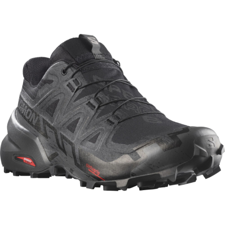 Pánska bežecká trailová obuv SALOMON-Speedcross 6 GTX black/black/phantom