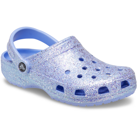 Kroksy (rekreační obuv) CROCS-Classic Glitter Clog moon jelly