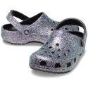 Kroksy (rekreační obuv) CROCS-Classic Glitter Clog black/multi - 