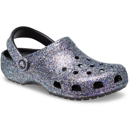 Kroksy (rekreační obuv) CROCS-Classic Glitter Clog black/multi