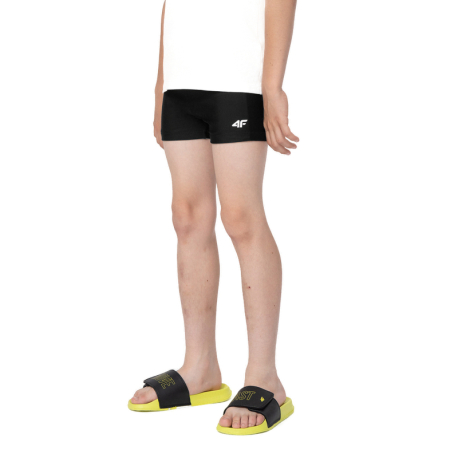 Chlapecké plavky 4F JUNIOR-SWIMMING TRUNKS  M005-20S-DEEP BLACK