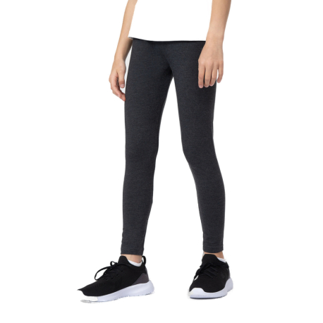 Dívčí legíny 4F JUNIOR-TIGHTS CAS  F038-23M-DARK GREY MELANGE