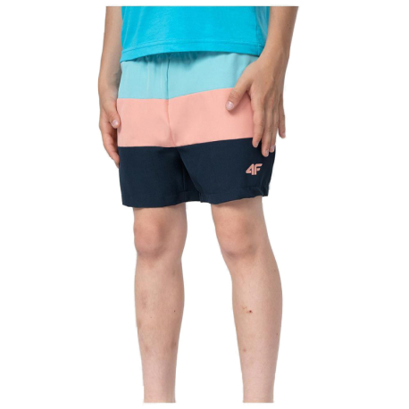 Chlapecké plavky 4F JUNIOR-BOARD SHORTS  M019-35S-TURQUOISE