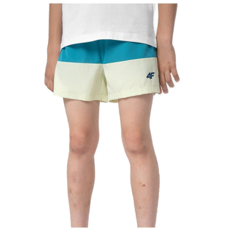 Chlapecké plavky 4F JUNIOR-BOARD SHORTS  M019-32S-DENIM