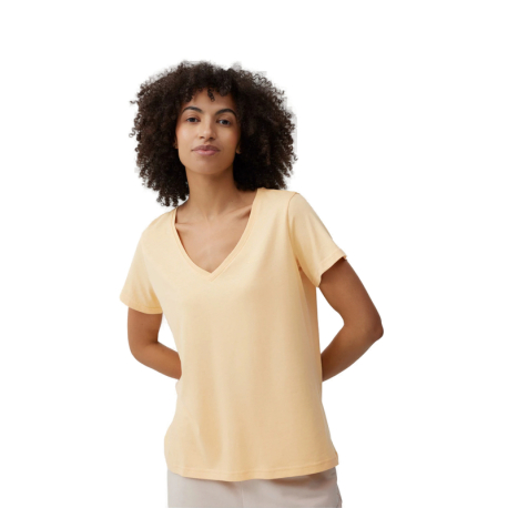 Dámské triko s krátkým rukávem 4F-TSHIRT  F342-73S-LIGHT LEMON