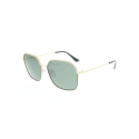 Sluneční brýle H.I.S. POLARIZED-HPS04125-1, gold-black, green POL, 57-15-142 - 