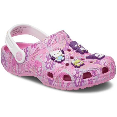 Dívčí kroksy (rekreační obuv) CROCS-Classic Hello Kitty Clog pink