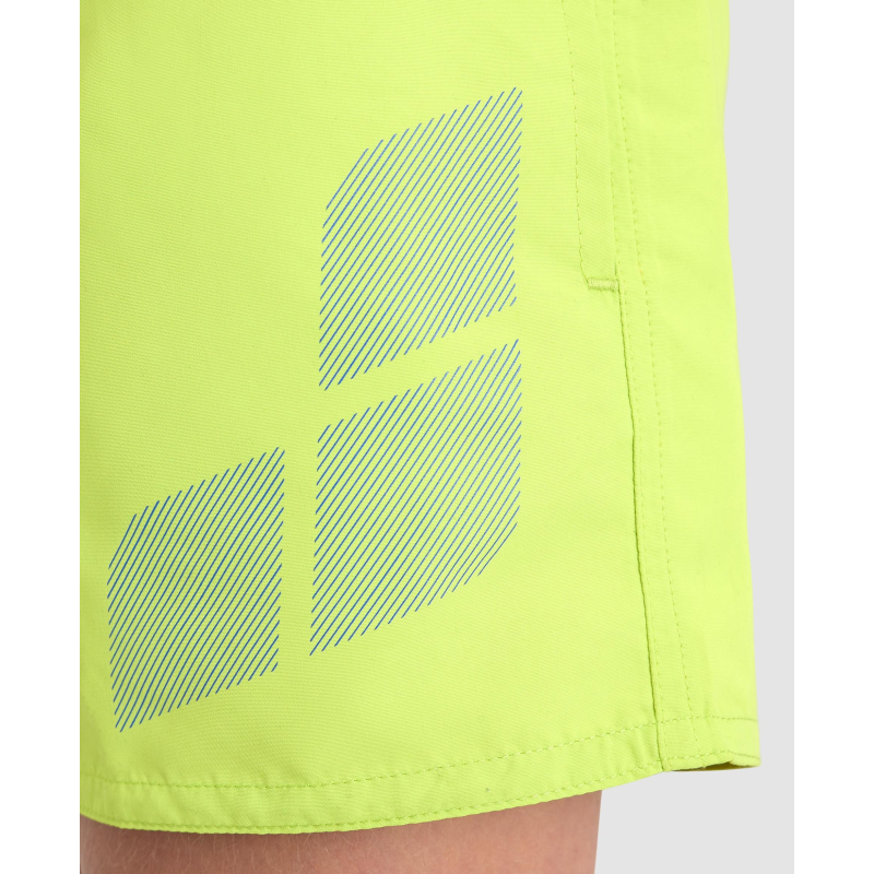 Juniorské plavky ARENA-BOYS BEACH SHORT LOGO R Green - 