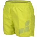 Juniorské plavky ARENA-BOYS BEACH SHORT LOGO R Green - 