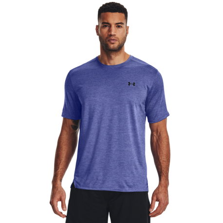 Pánské tréninkové tričko s krátkým rukávem UNDER ARMOUR-UA Tech Vent SS-BLU-1376791-495