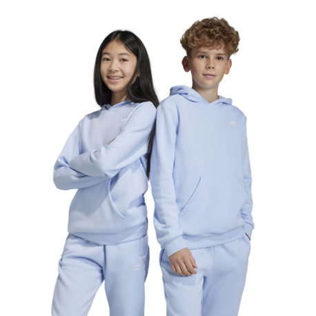 Juniorská mikina s kapucí ADIDAS ORIGINALS-HOODIE-Blue