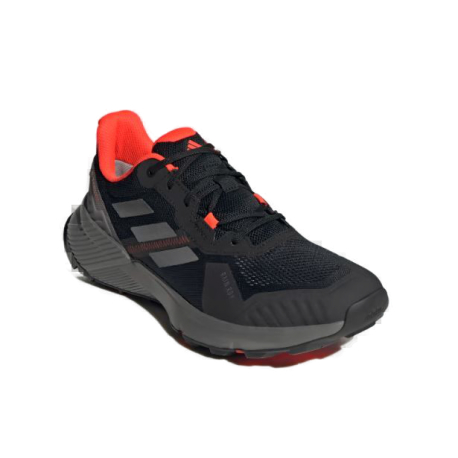 Pánská běžecká trailová obuv ADIDAS-Terrex Soulstride R.Rdy core black/grey six/solar red