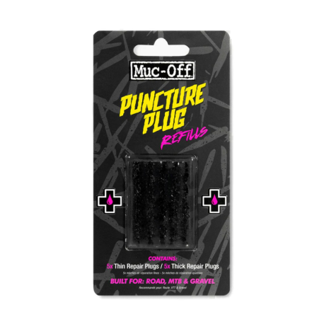 Set na údržbu kola MUC-OFF-Puncture Plug Refill Pack