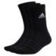 Ponožky ADIDAS-3 PACK-CUSH CRW -BLACK/WHITE