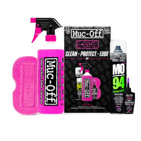 Set na údržbu kola MUC-OFF-eBike Clean, Protect & Lube Kit