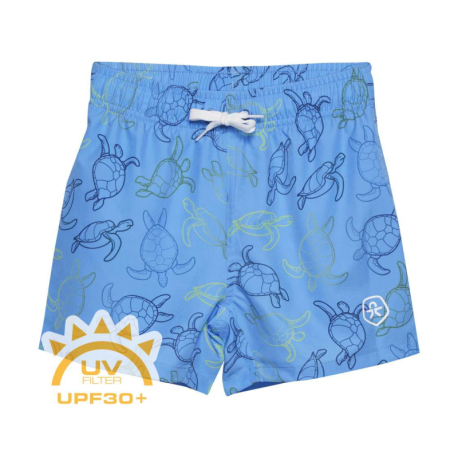 Chlapecké plavky COLOR KIDS-Swim Shorts - AOP, coronet blue